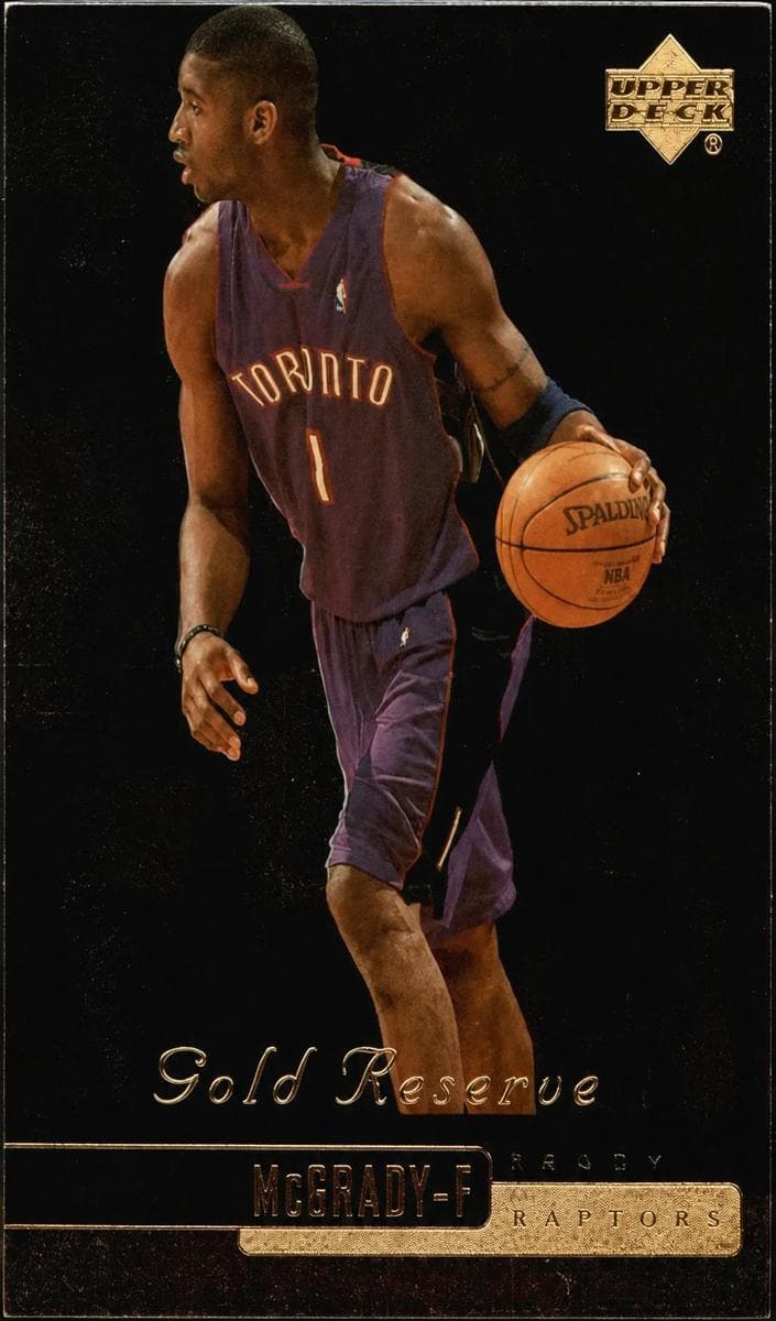 Tracy McGrady 1999 upper-deck Gold Reserve