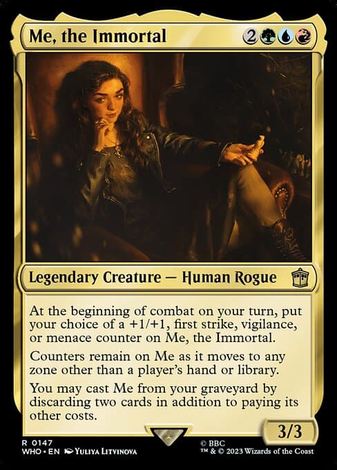 Me, the Immortal 2023 Magic: The Gathering Doctor Who