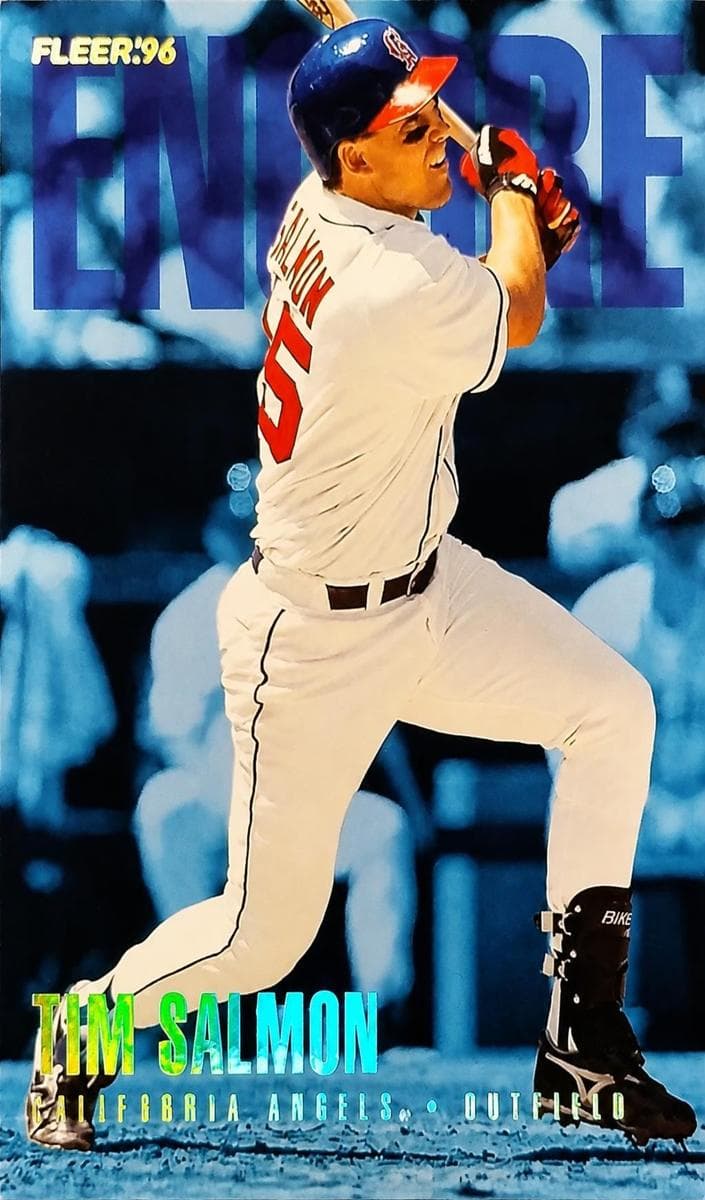 Tim Salmon 1996 fleer Fleer Update