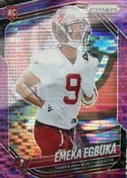 Emeka Egbuka 2025 panini Prizm Choice Cherry Blossom