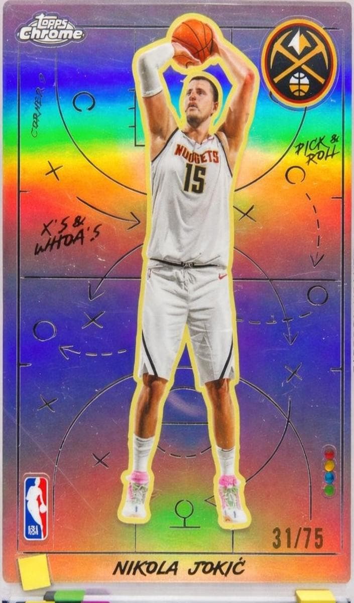 Nikola Jokic 2025 topps Topps Chrome