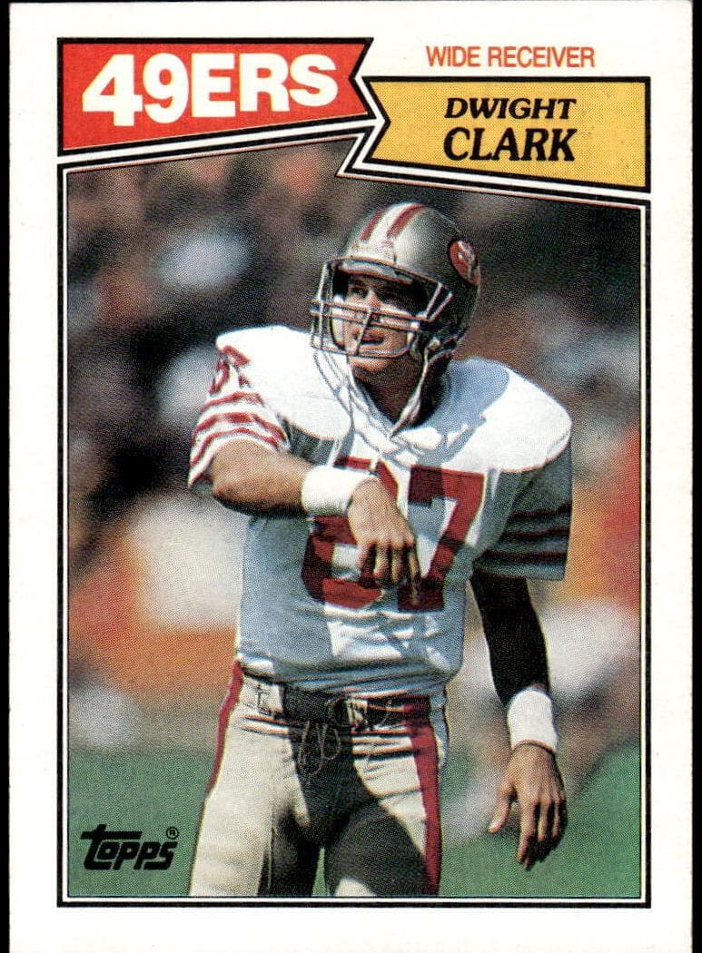 Dwight Clark trading card