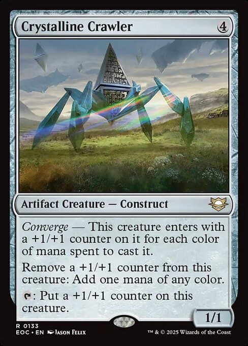 Crystalline Crawler 2016 Magic: The Gathering