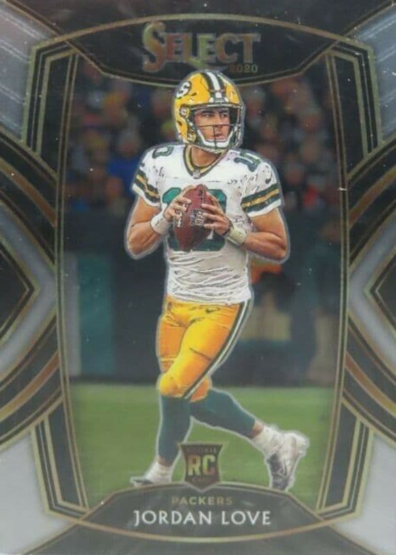 Jordan Love 2020 panini Select Club Level