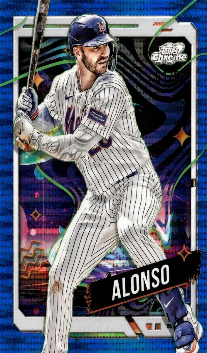 Pete Alonso 2024 topps Topps Cosmic Chrome