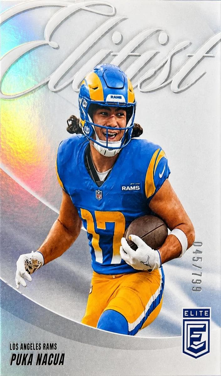 Puka Nacua 2025 panini Donruss Elite