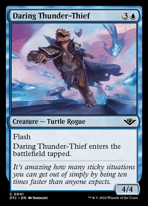 Daring Thunder-Thief 2024 Magic: The Gathering Outlaws of Thunder Junction