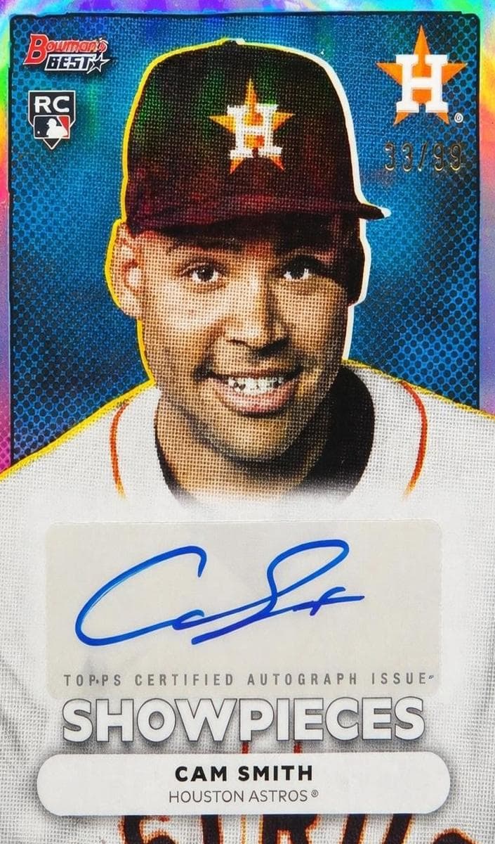Cam Smith 2025 bowman Bowman Best