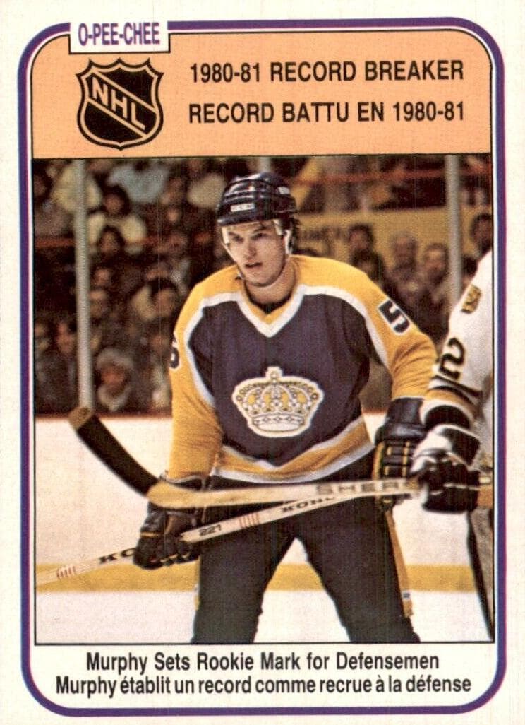 Larry Murphy 1981 topps O-Pee-Chee