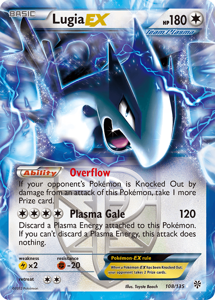 Lugia EX 2013 Pokemon