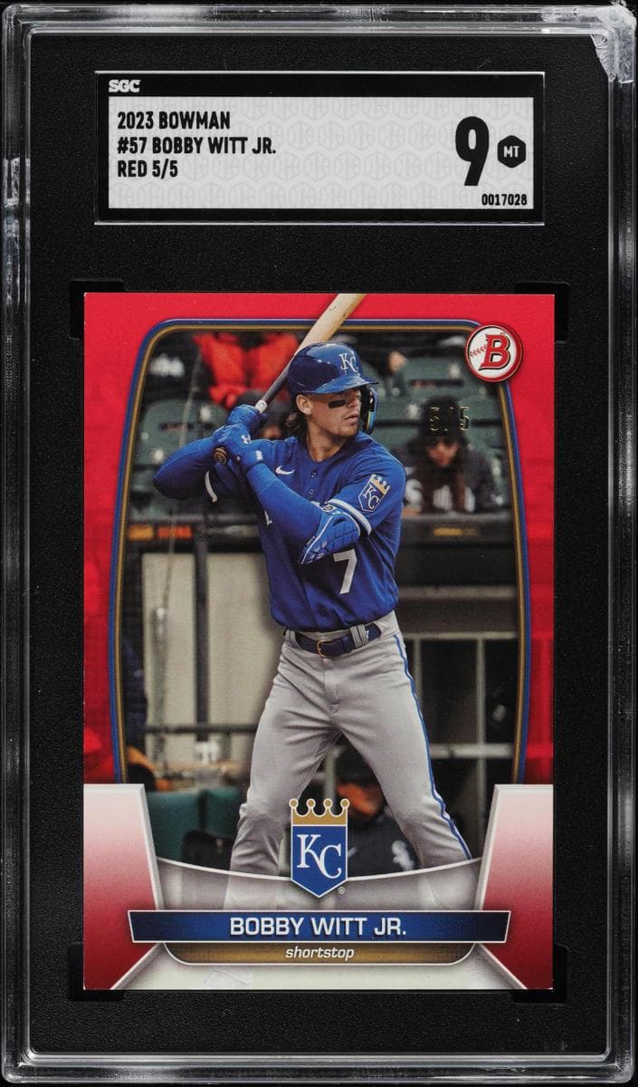 Bobby Witt Jr. 2023 bowman Bowman