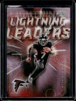 Bijan Robinson 2025 topps Topps Chrome Lightning Leaders