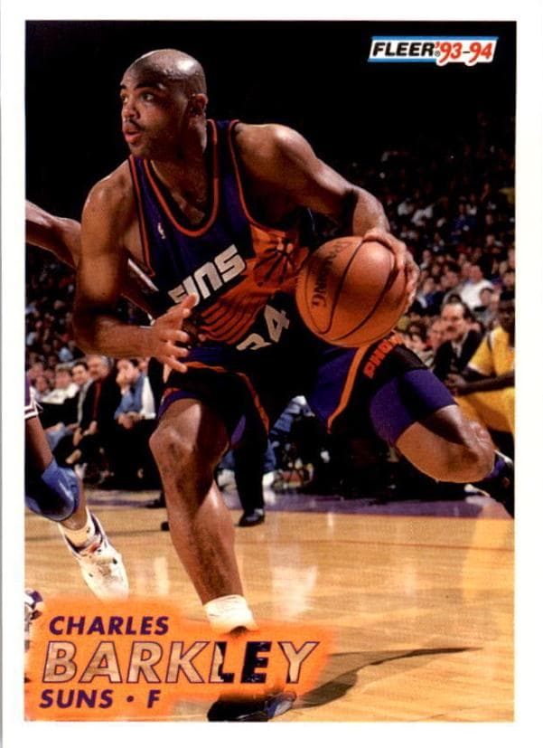 Charles Barkley 1993 fleer Fleer
