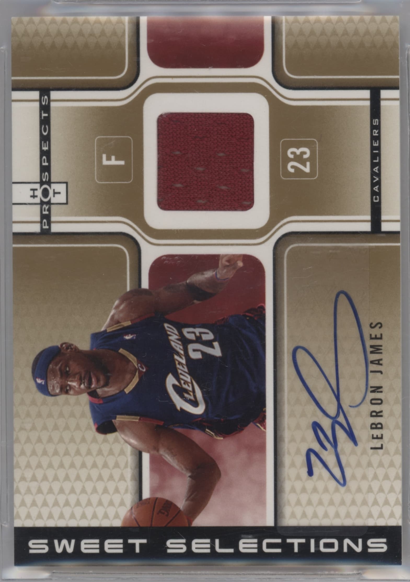 LeBron James 2006 fleer