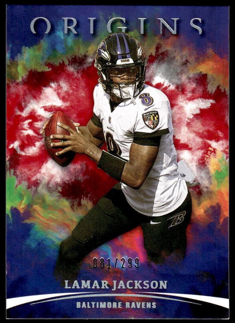 Lamar Jackson 2021 panini Panini Origins