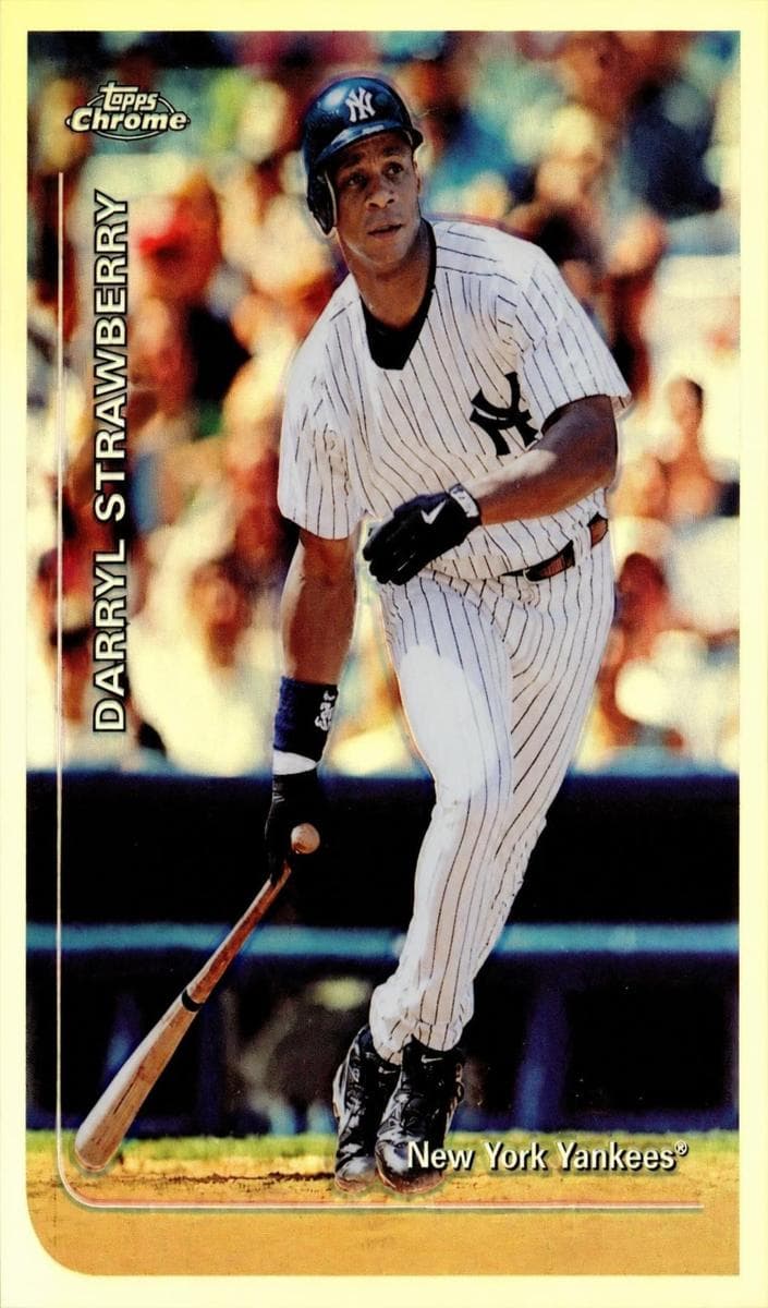 Darryl Strawberry 1999 topps Topps Chrome