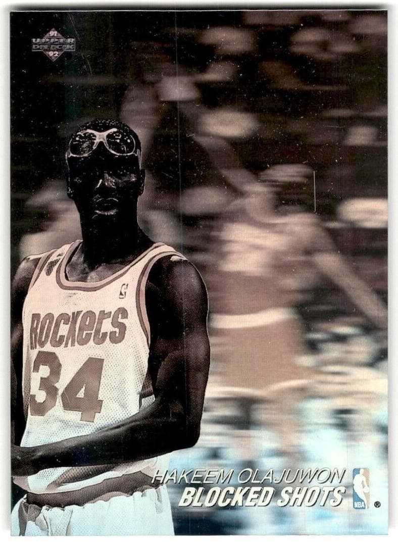 Hakeem Olajuwon 1991 upper-deck Upper Deck