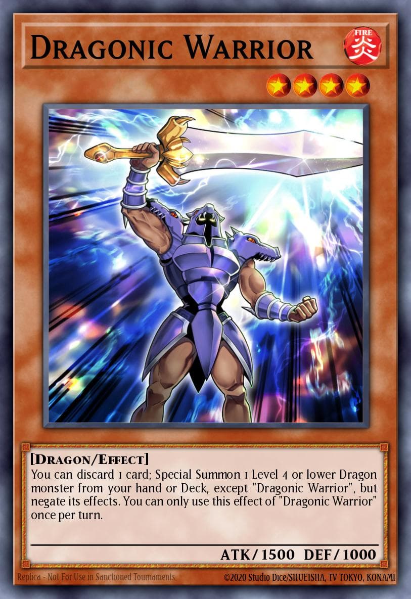 Dragonic Warrior 2010 Yu-Gi-Oh! Japanese V Jump