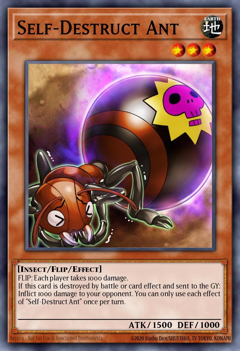 Self-Destruct Ant #CIBR-EN035