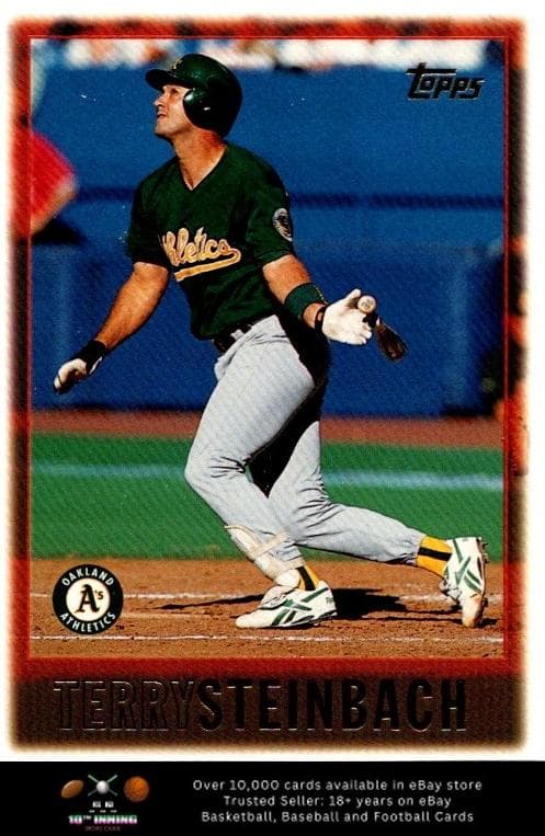 Terry Steinbach 1997 topps Topps