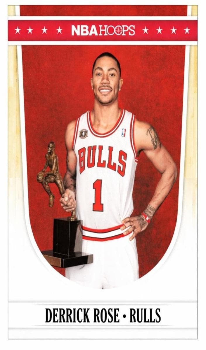 Derrick Rose 2011 panini