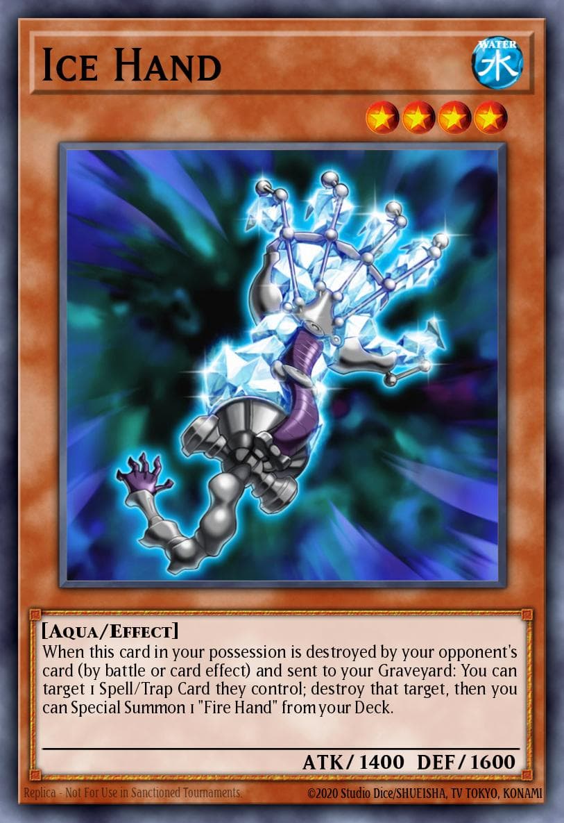 Ice Hand 2023 Yu-Gi-Oh! Structure Deck: Beware of Traptrix