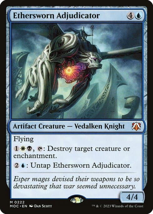 Ethersworn Adjudicator 2009 Magic: The Gathering