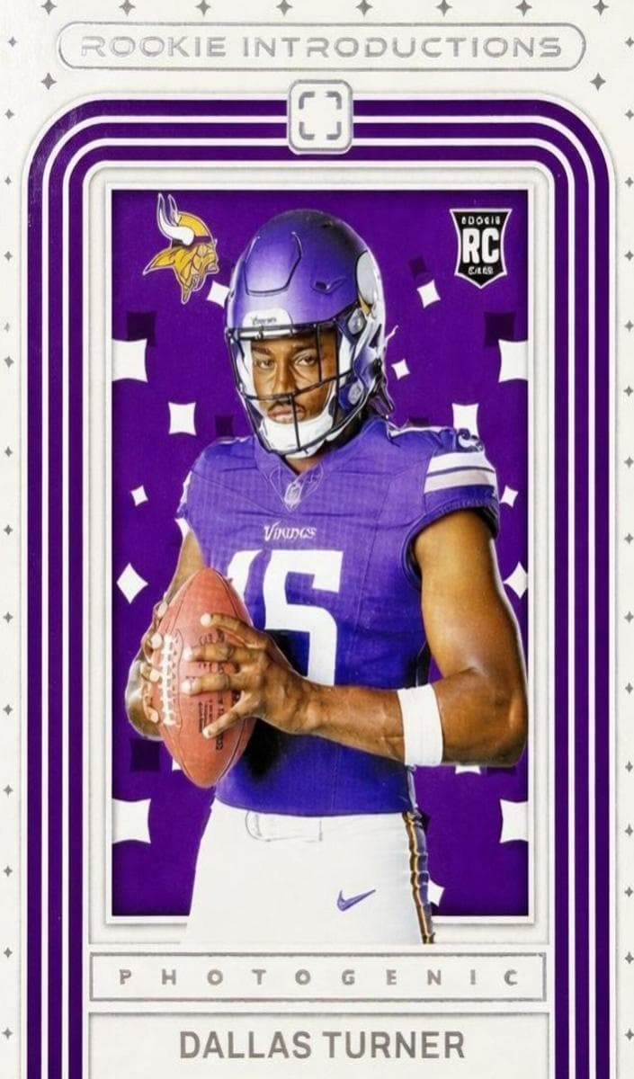 Dallas Turner 2024 panini Panini Photogenic