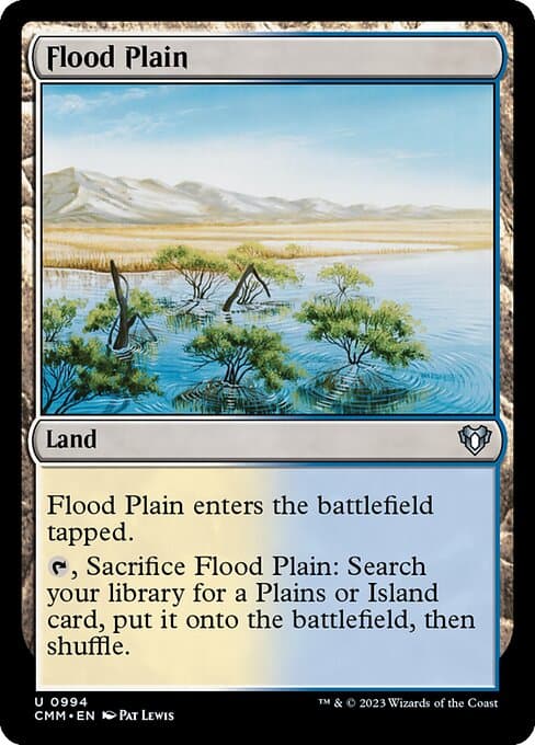 Flood Plain 2014 Magic: The Gathering Vintage Masters