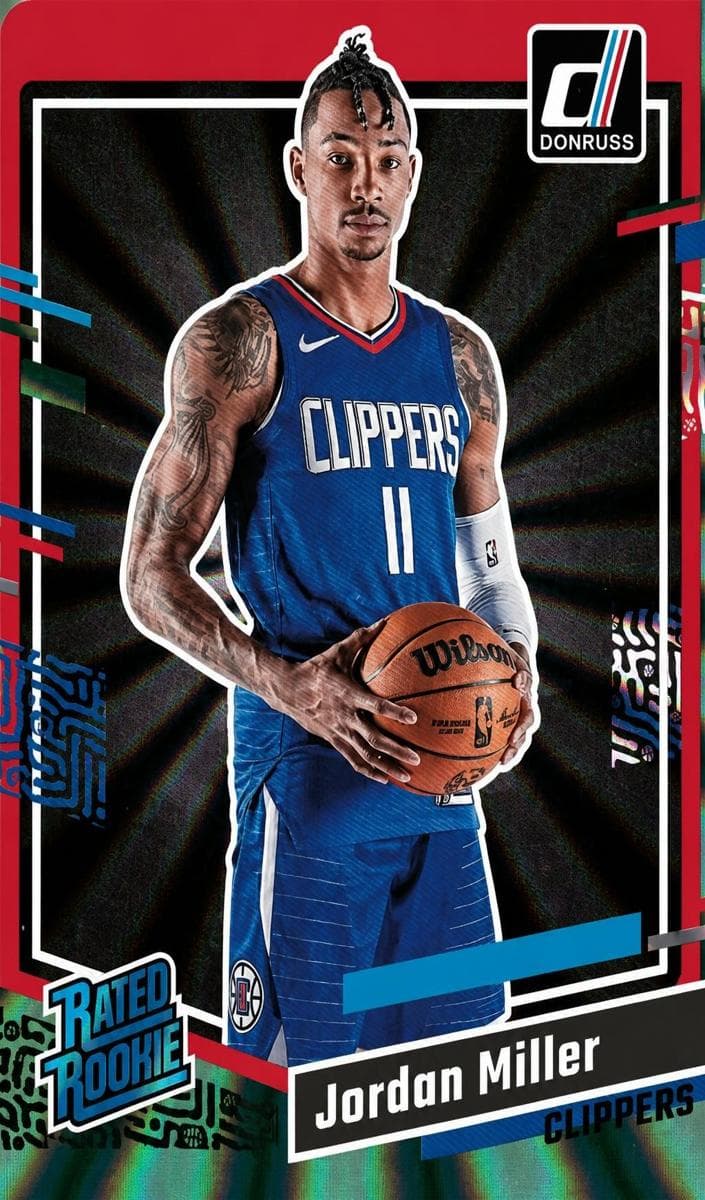 Jordan Miller trading card