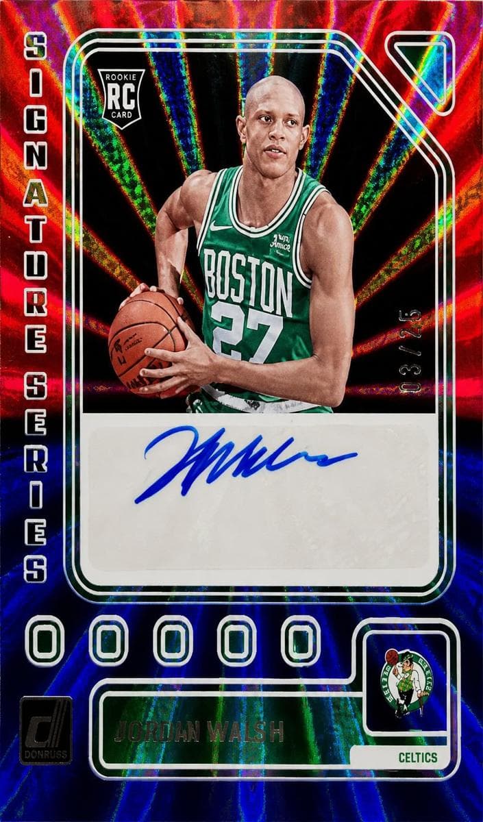 Jordan Walsh 2023 panini Donruss