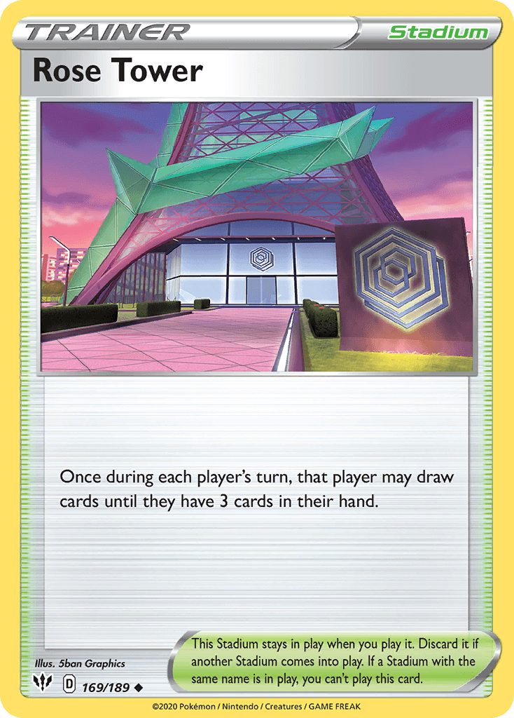 Rose Tower 2020 Pokemon Japanese Infinity Zone