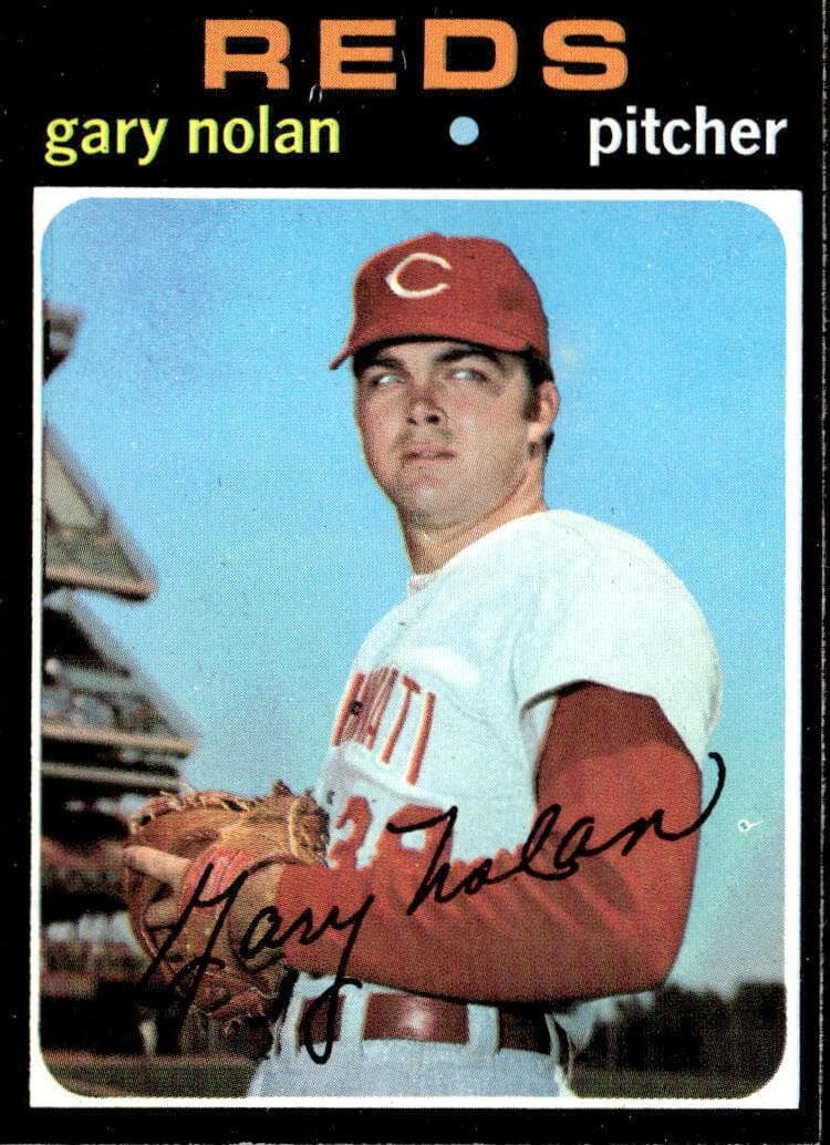 Gary Nolan 1971 topps Topps