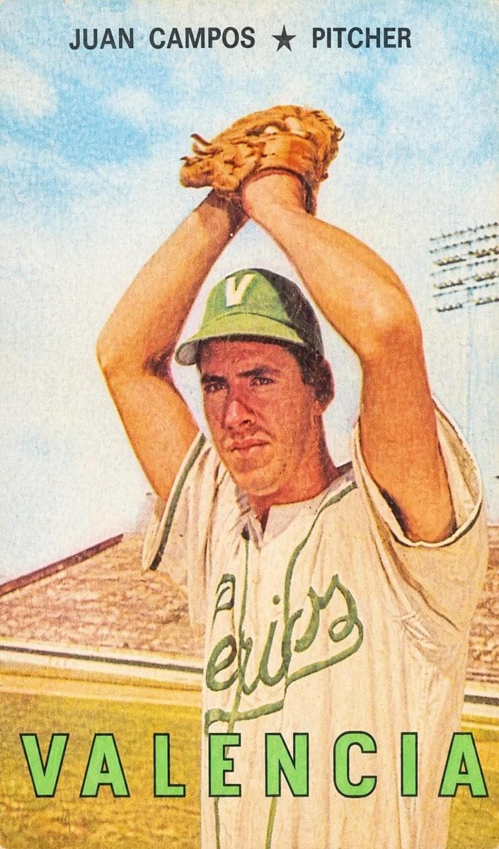 Juan Campos 1967 topps Topps Venezuelan