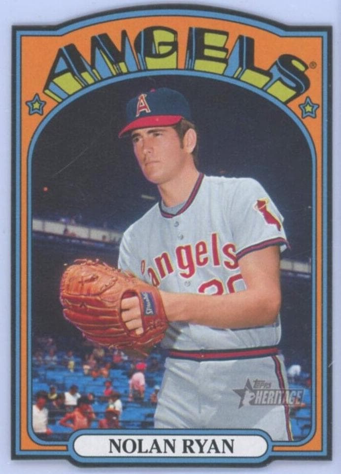 Nolan Ryan 2021 topps Topps Heritage