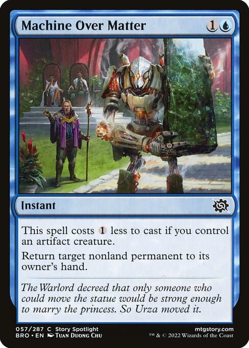Machine Over Matter 2022 Magic: The Gathering Brother's War