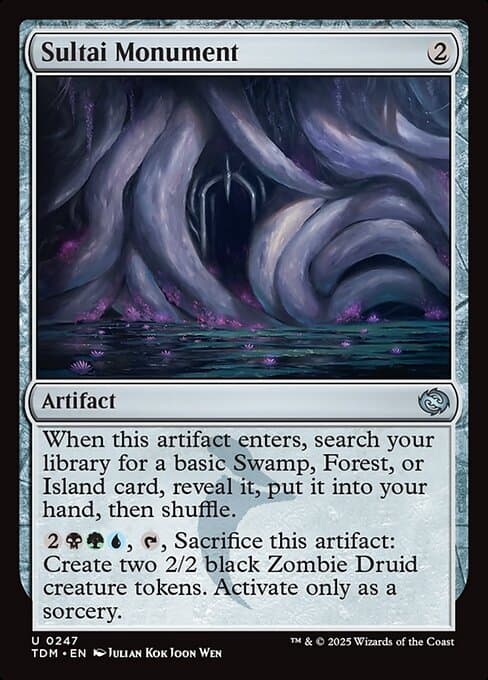 Sultai Monument 2025 Magic: The Gathering Tarkir: Dragonstorm