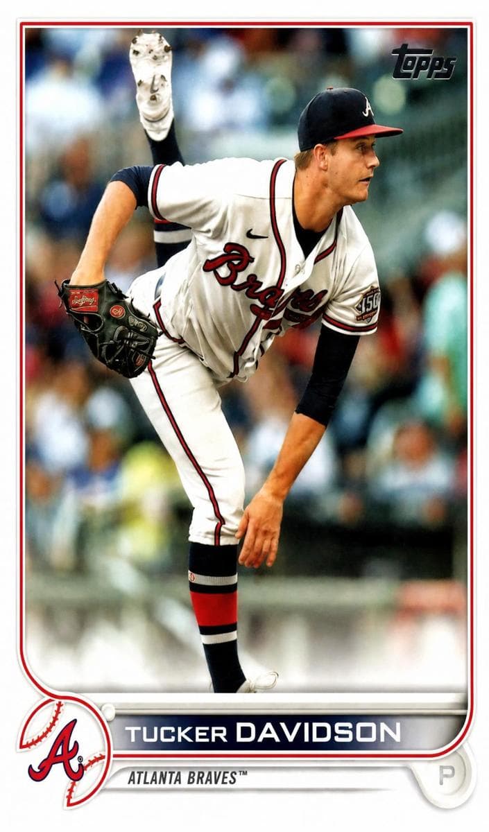 Tucker Davidson trading card