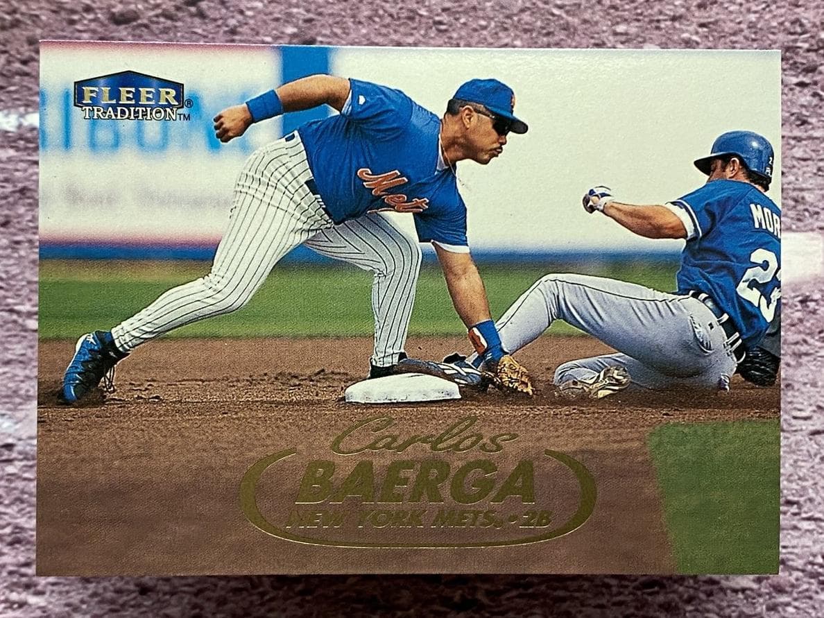 Carlos Baerga 1998 fleer Fleer Tradition