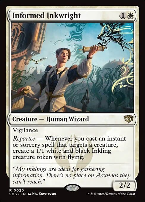 Informed Inkwright 2026 Magic: The Gathering Secrets of Strixhaven Foil