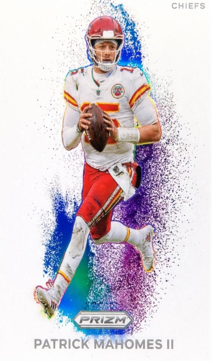 Patrick Mahomes II 2023 panini Prizm Color Blast