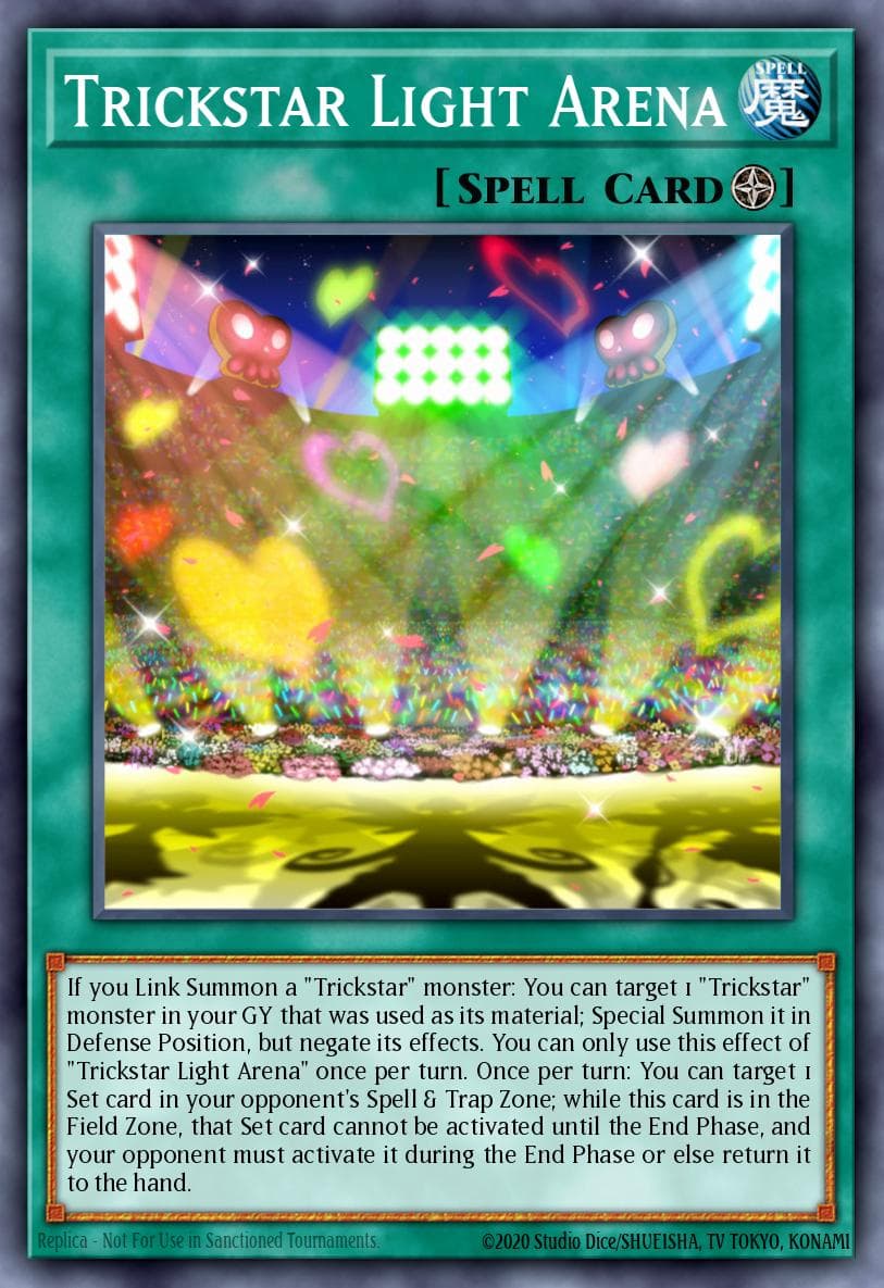 Trickstar Light Arena 2019 Yu-Gi-Oh! 2019 Gold Sarcophagus Tin Mega Pack
