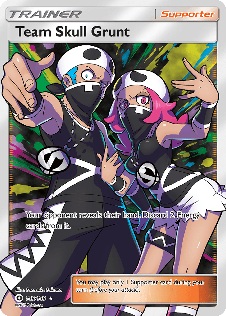 Team Skull Grunt 2017 Pokemon Sun & Moon