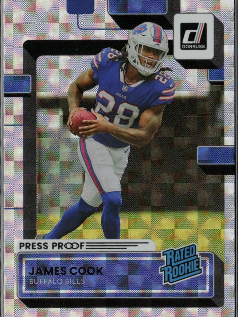 James Cook 2022 panini Panini Donruss