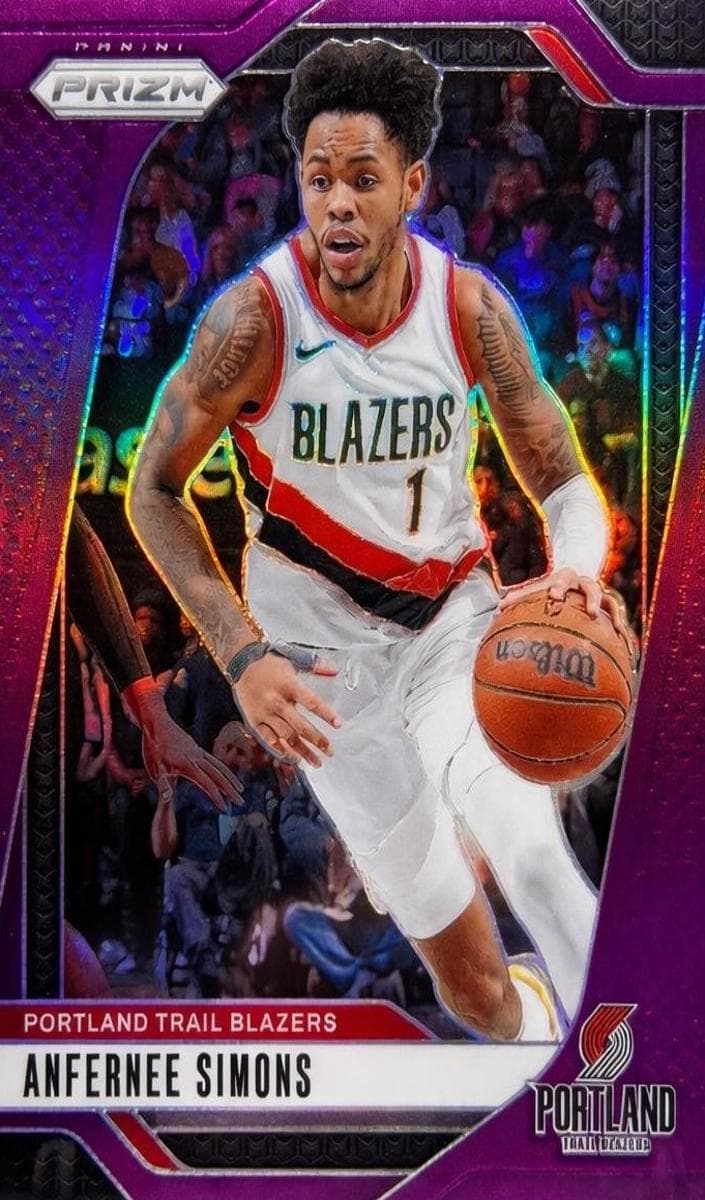 Anfernee Simons 2024 panini Panini Prizm