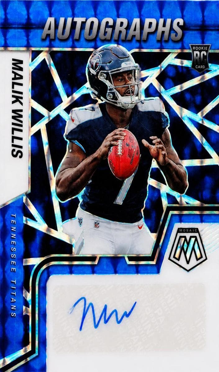 Malik Willis 2022 panini Panini Mosaic