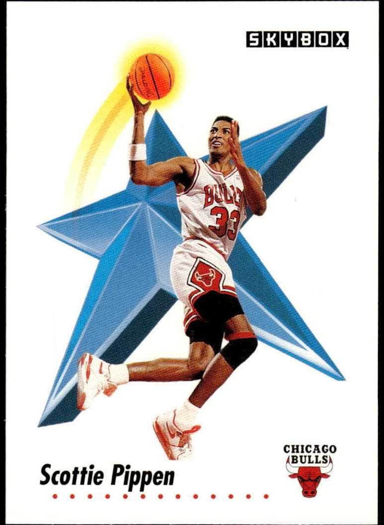 Scottie Pippen 1991 fleer SkyBox