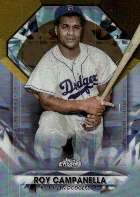 Roy Campanella 2022 topps Topps Chrome Update