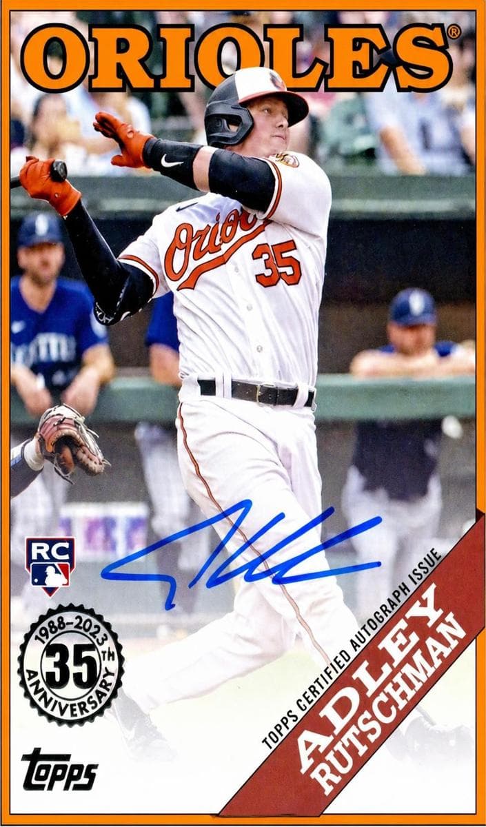 Adley Rutschman 2023 topps Topps