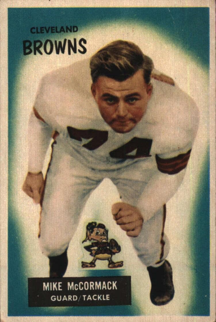 Mike McCormack 1955 bowman Bowman